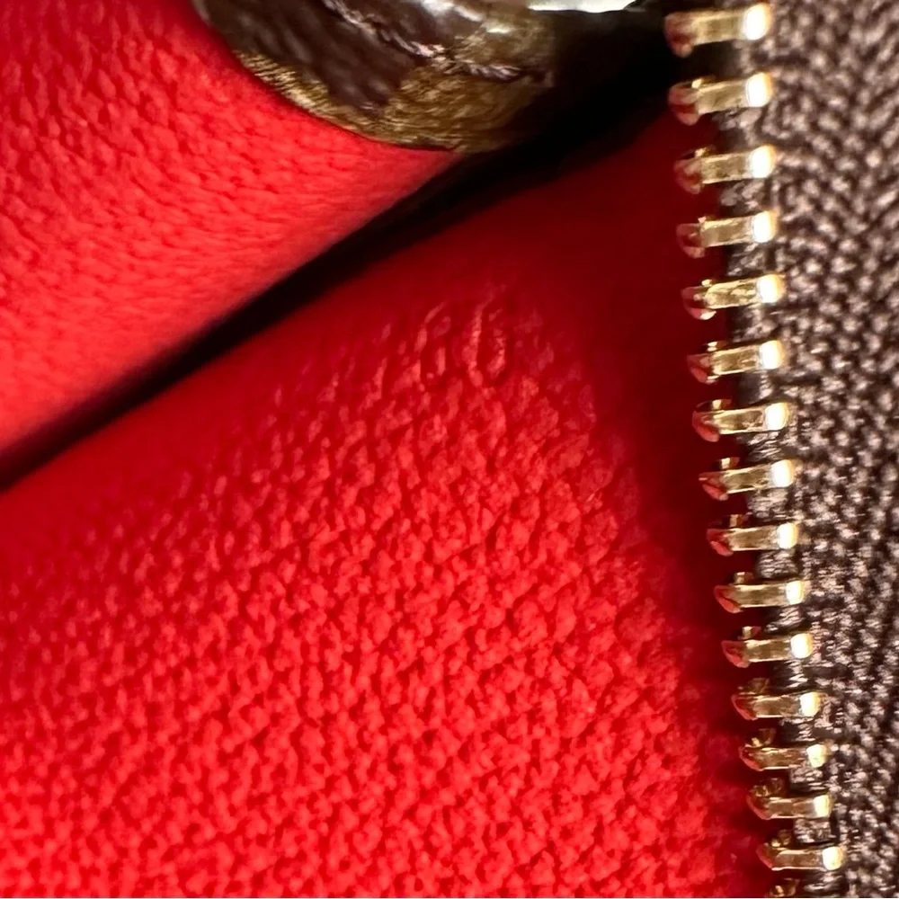 Louis Vuitton LE Monogram Jungle Dots‎ Toiletry 26 Pouch Coquelicot Denim Bag